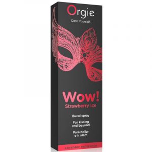 Orgie Wow Spray Bocal Gelo de Morango 10ml luxuria.pt 3
