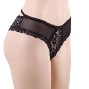 Queen Lingerie Cueca Rendas Florais S XL luxuria 1