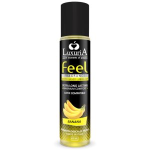 Luxuria Feel Lubrificante a Base de Agua Banana 60ml luxuria.pt